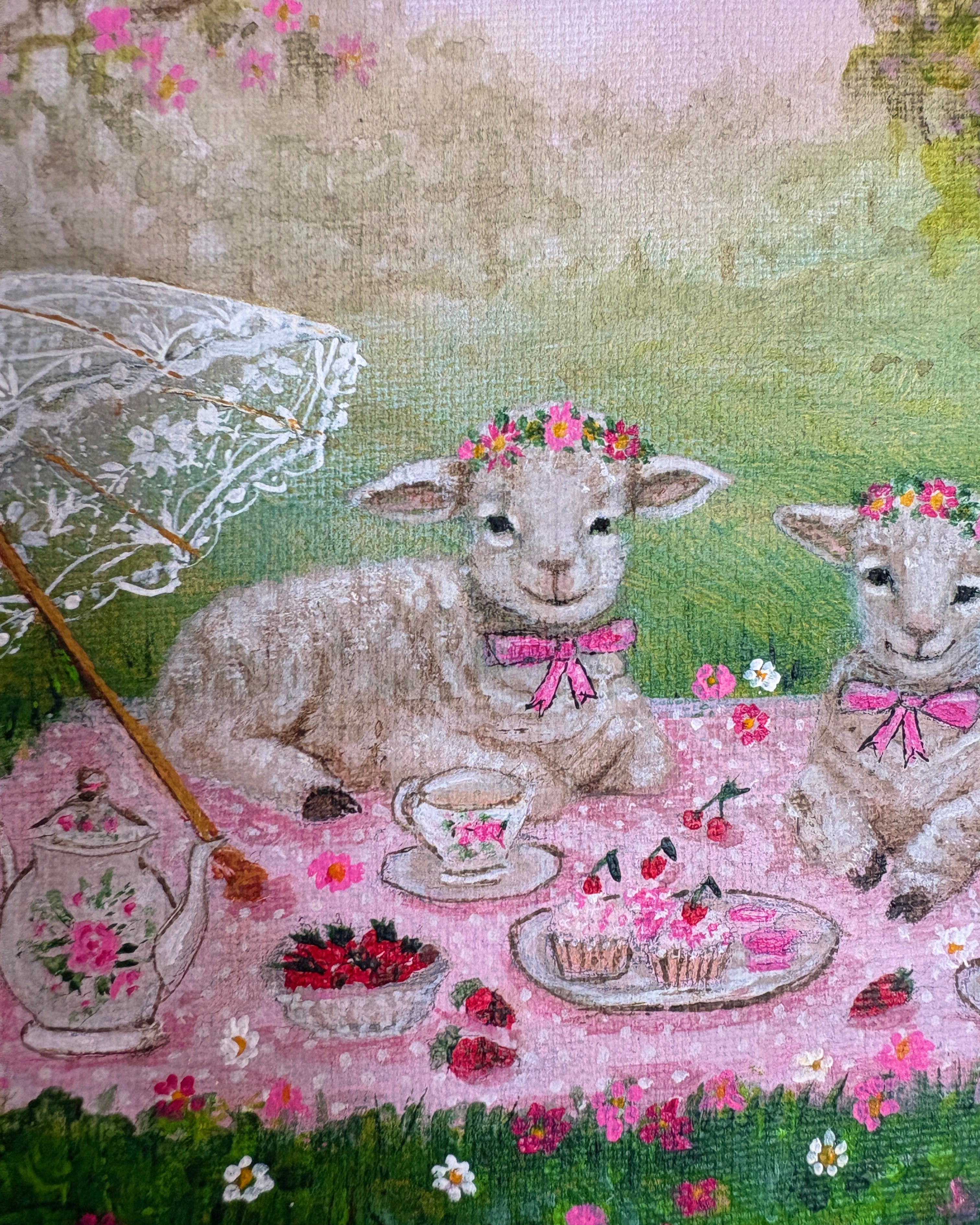 Sweet Brunch Original Painting
