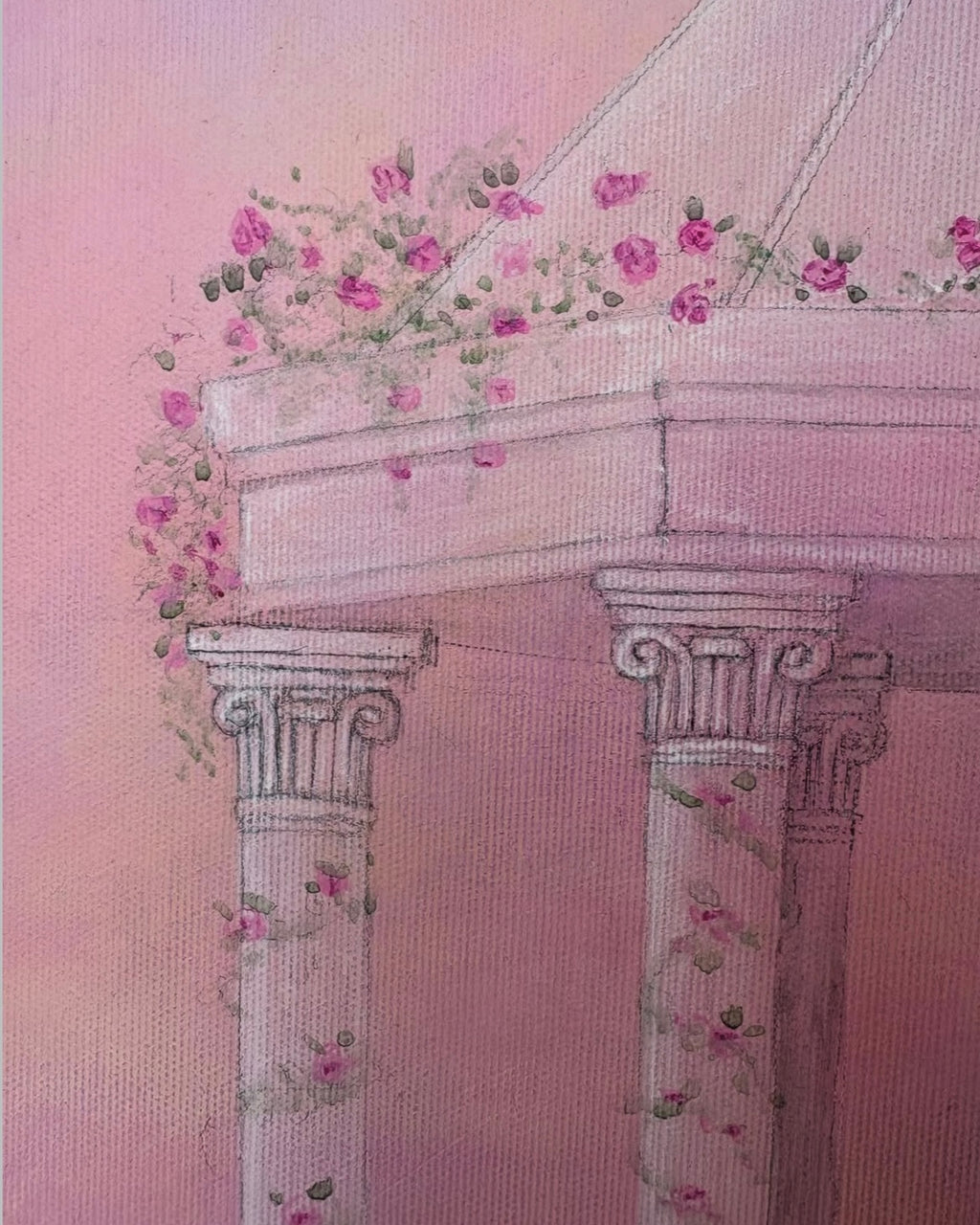 Rose Garden Original Painting (First Instalment)