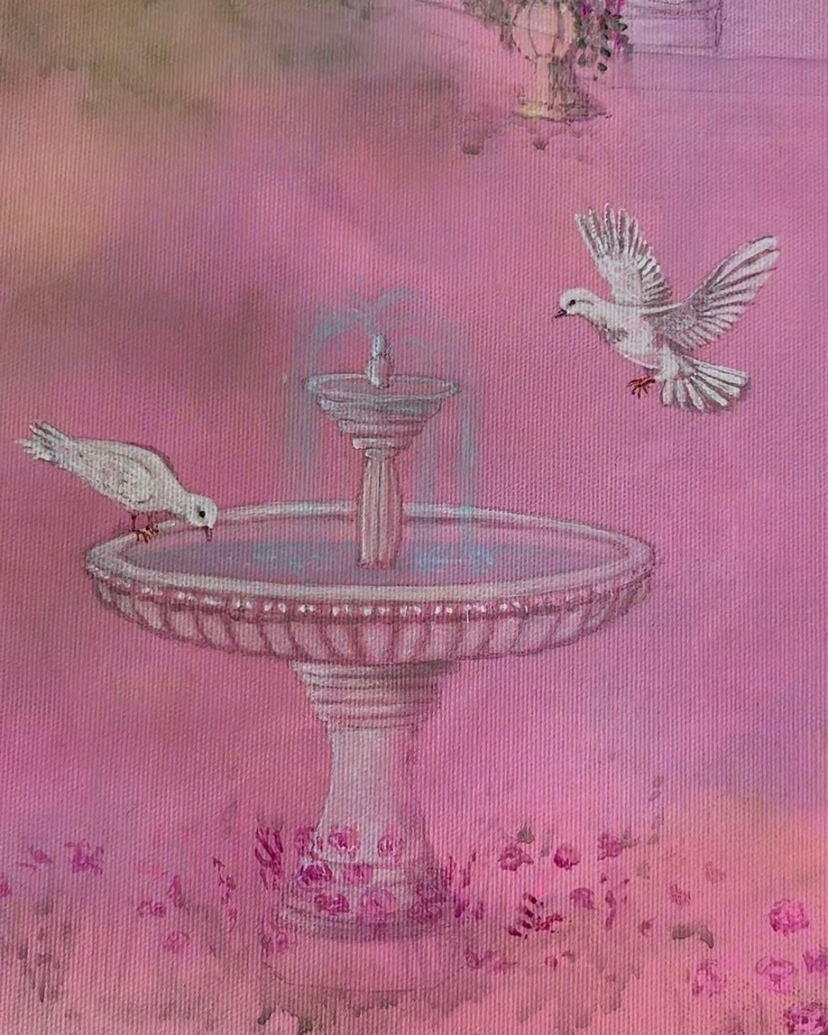 Rose Garden Original Painting (First Instalment)