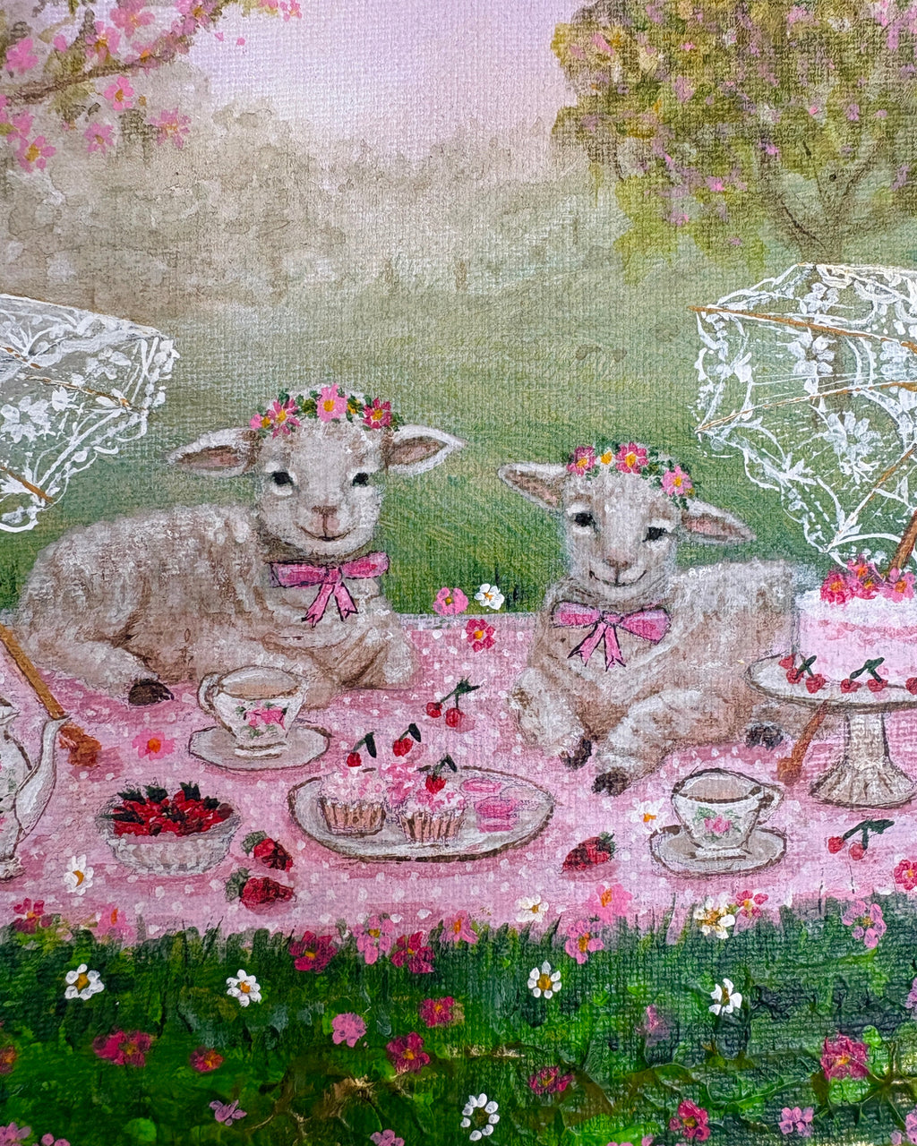Sweet Brunch Original Painting