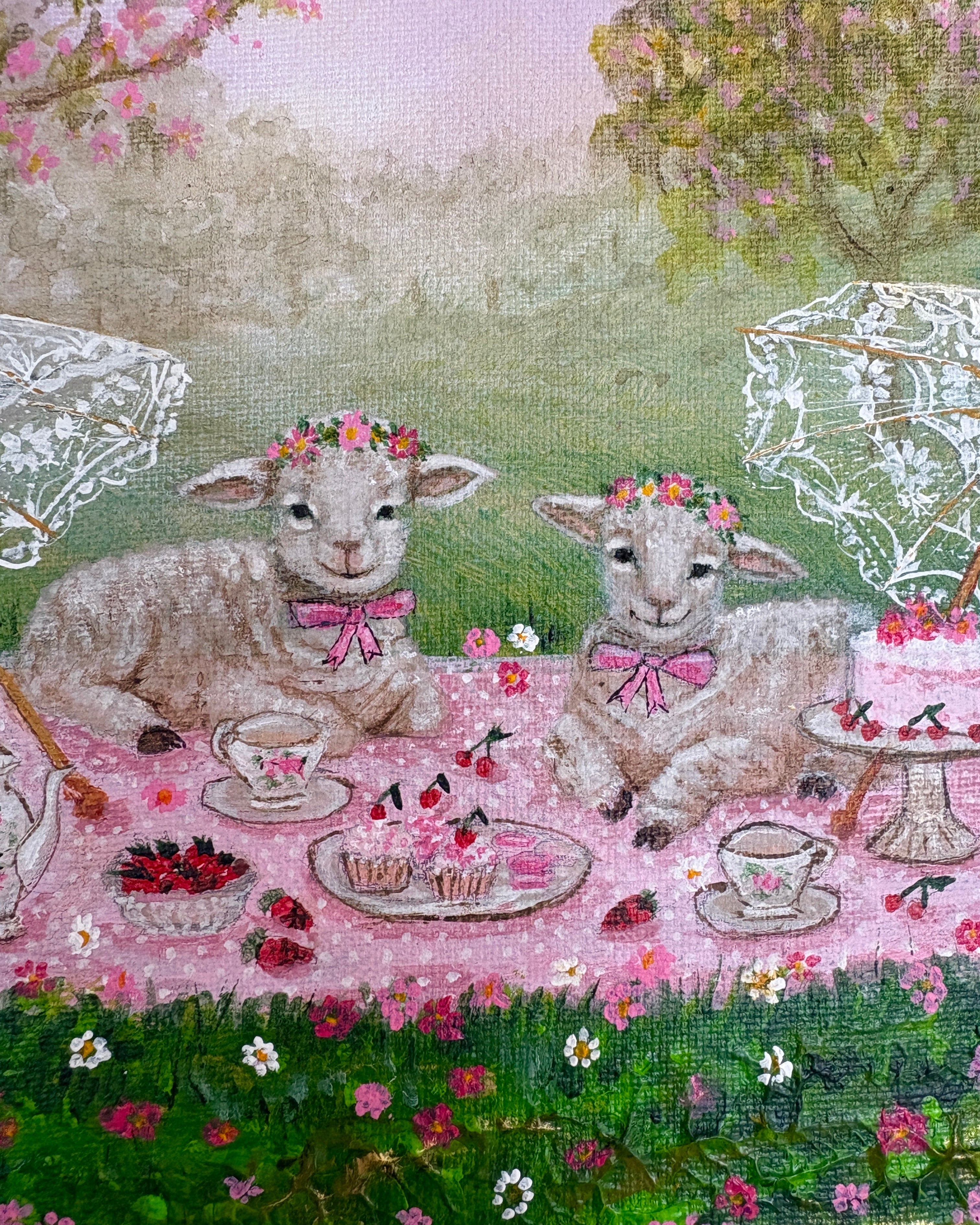 Sweet Brunch Original Painting