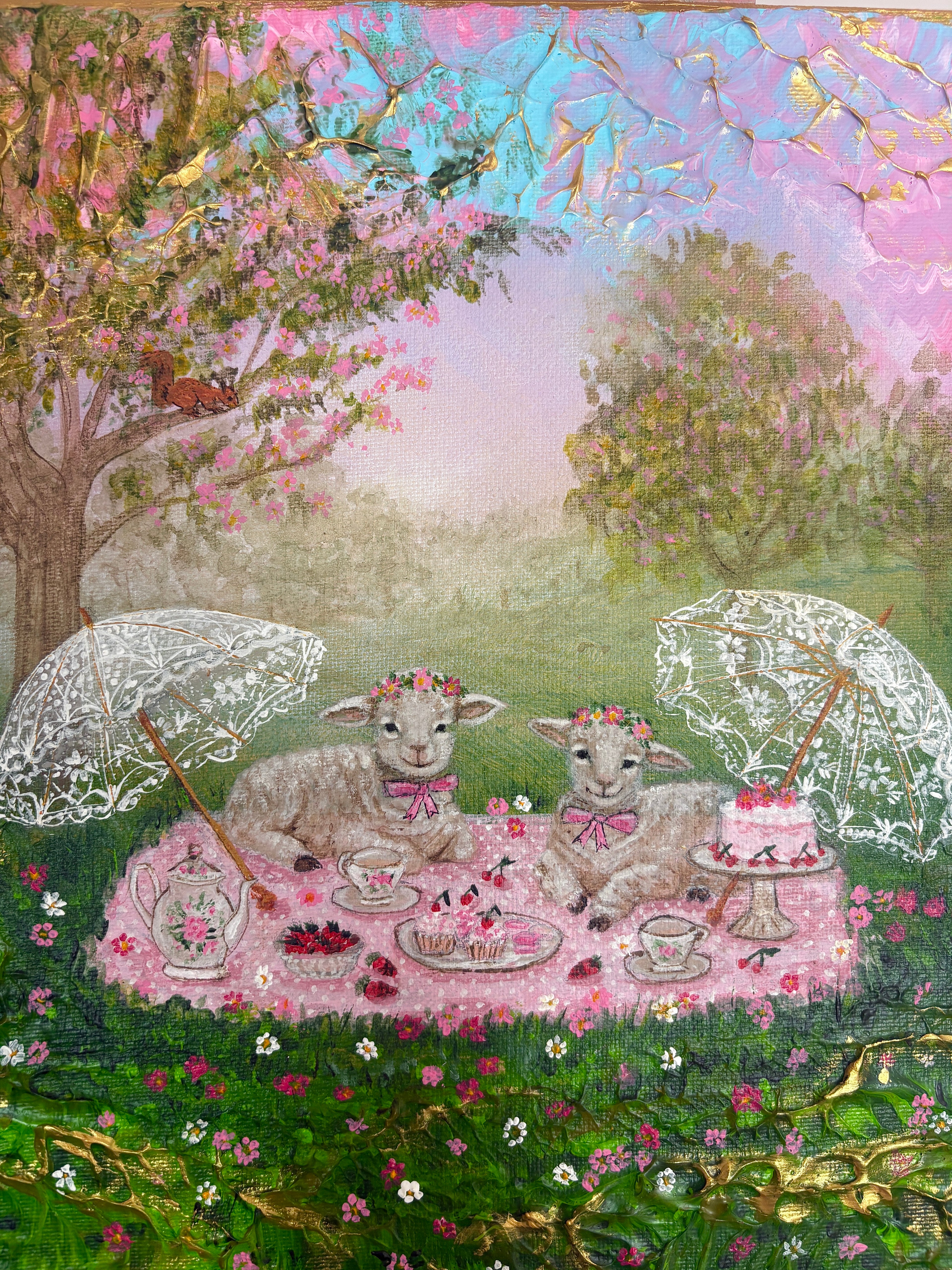 Sweet Brunch Original Painting