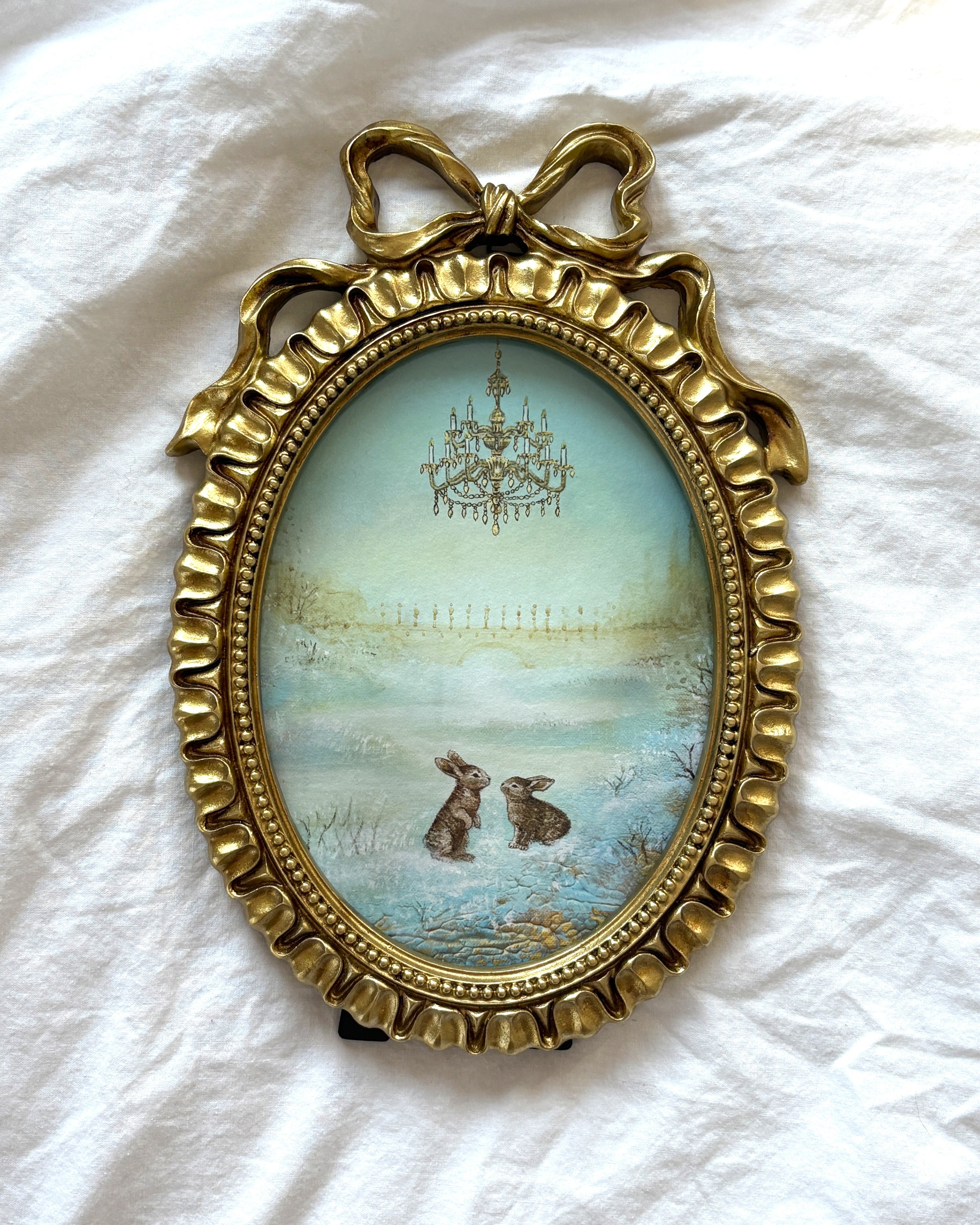 Golden Dream FRAMED PRINT (Golden Frame)